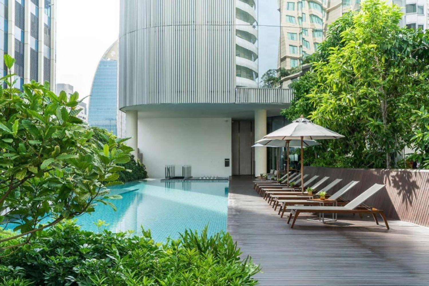 Beautiful Spacious Luxury Apartment 850Sqft In Siam Chit Lom Bangkok Exterior photo